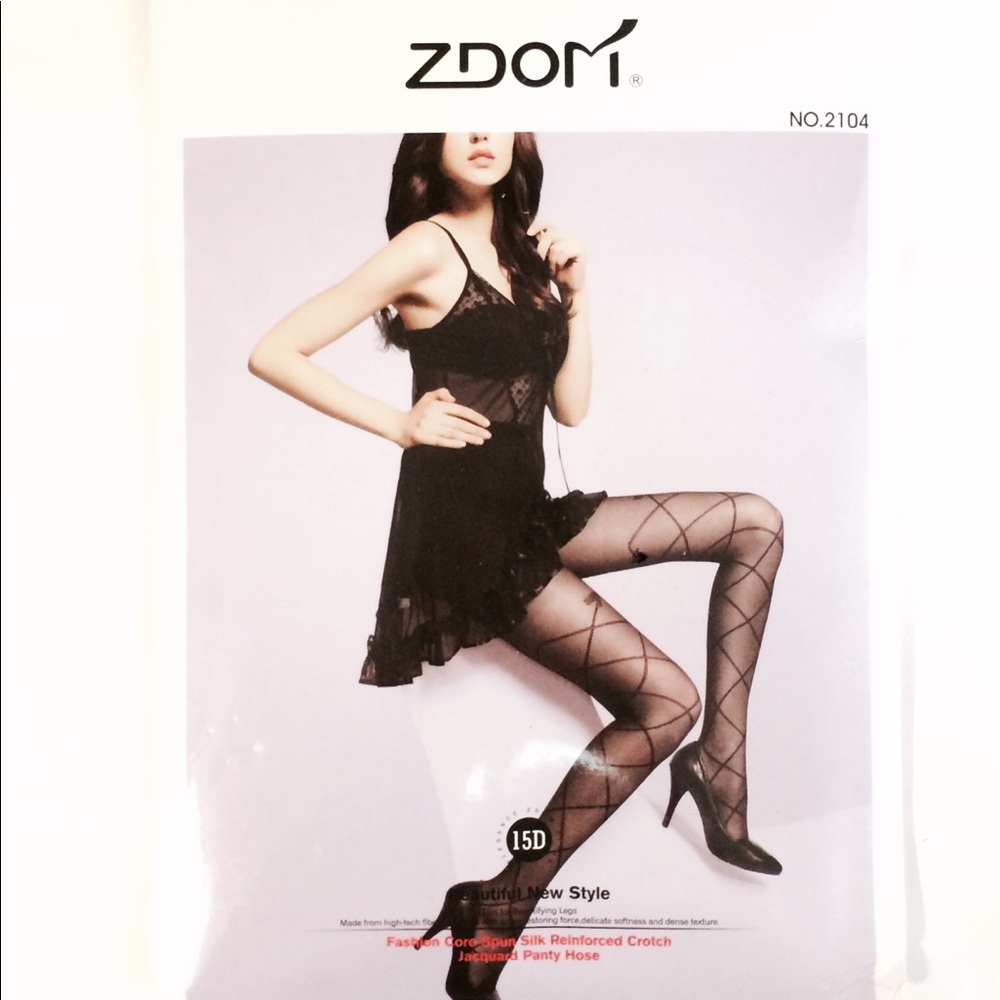 Sexy Black sheer pantyhose